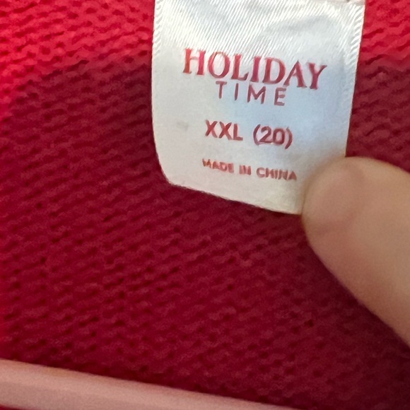 No Boundaries XXL Citron Santa Clause Ugly Christmas Button Up Cardigan - Picture 7 of 9